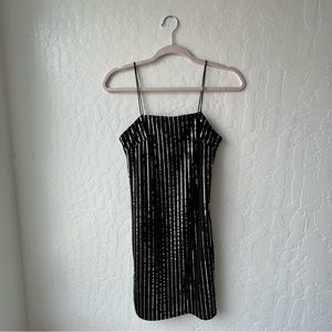 Forever 21 Black Sequin Cocktail Dress